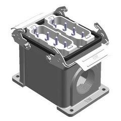 403184S Housing With Male Insert (Surface Mounting Two Entries)